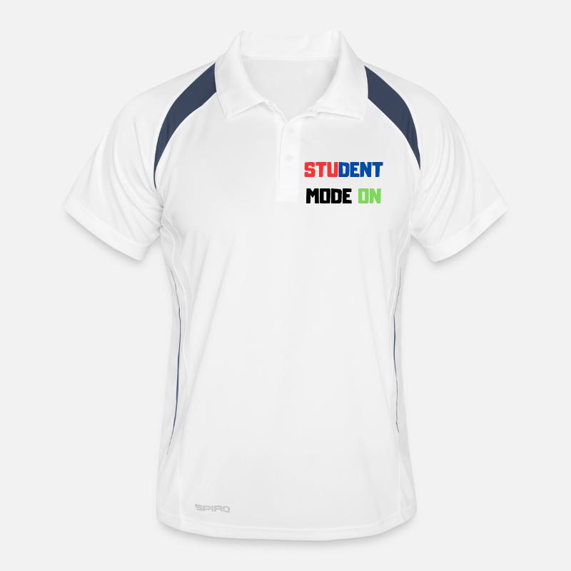 Funny Student – Student Mode ON Men's Polo breathable