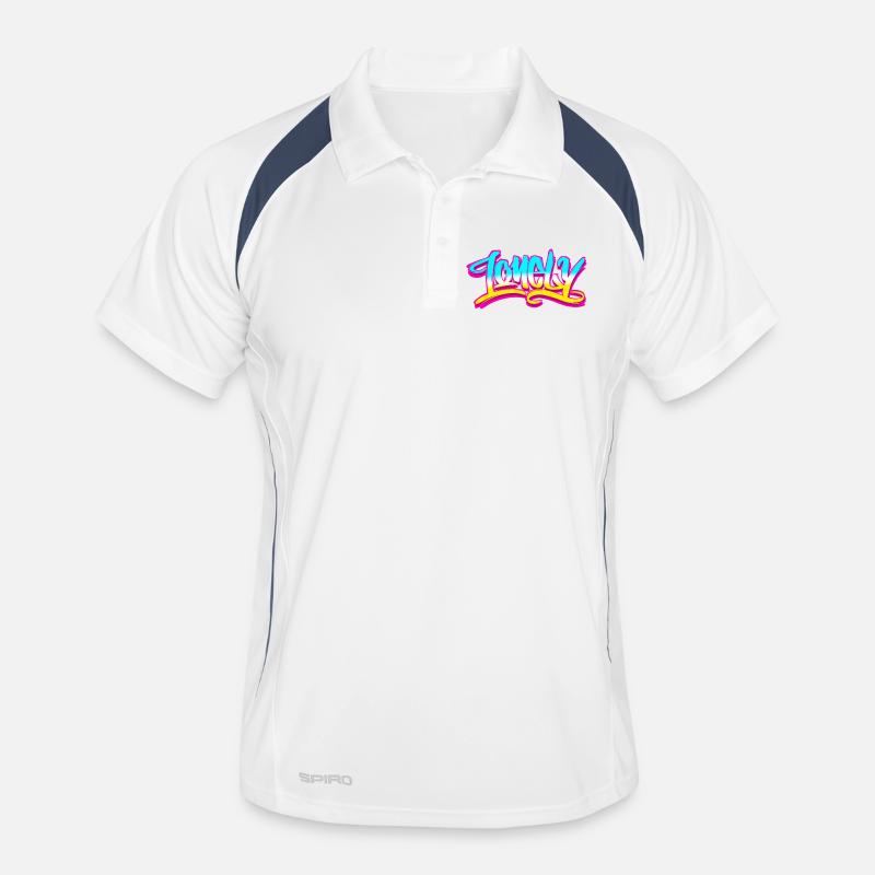 Graffiti lonely Men's Polo breathable