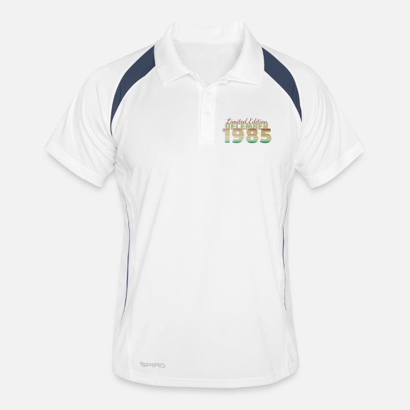 40th Birthday Limited Edition (SCR) 12/1985 Men's Polo breathable