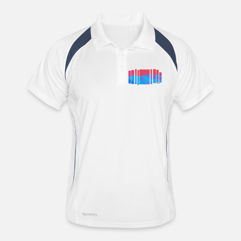 Chaleur de la montagne Jacaranda Polo respirant Homme