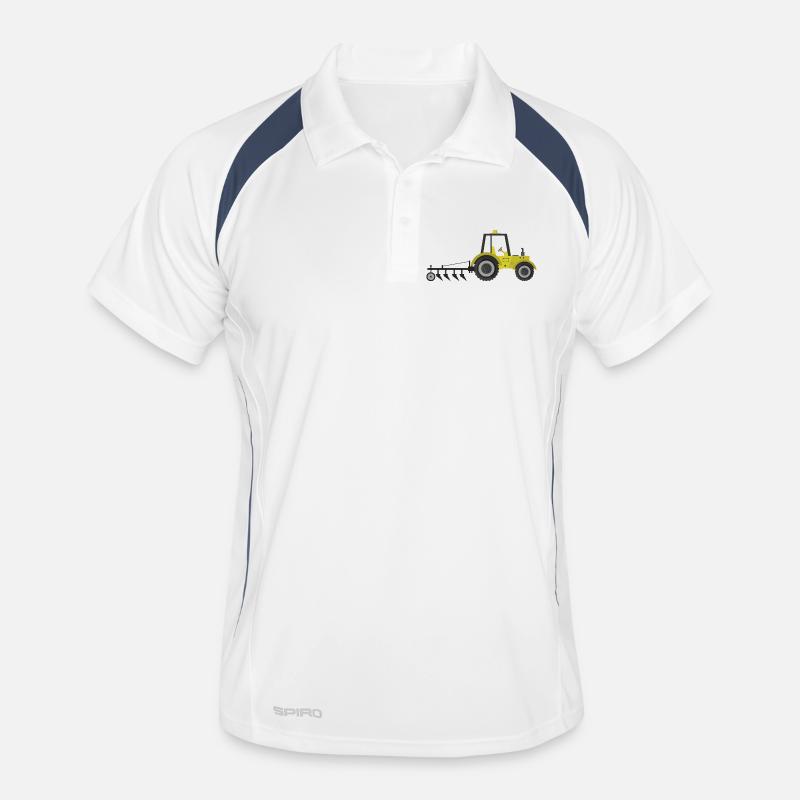 Traktor Männer Polo atmungsaktiv