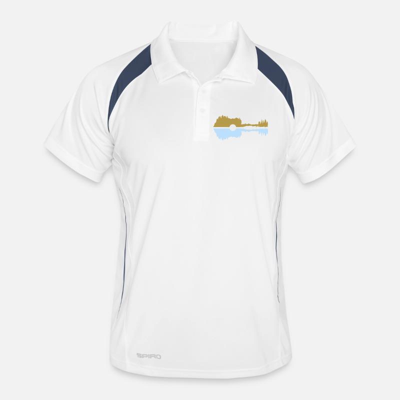 Guitar pastel Men's Polo breathable
