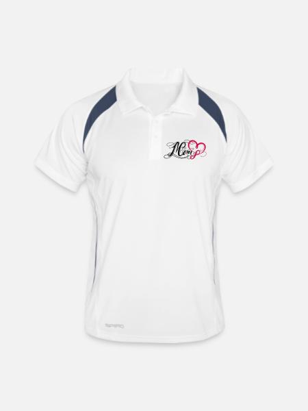Mom Mama Mother's Day - Men's Polo breathable - white/navy - Front