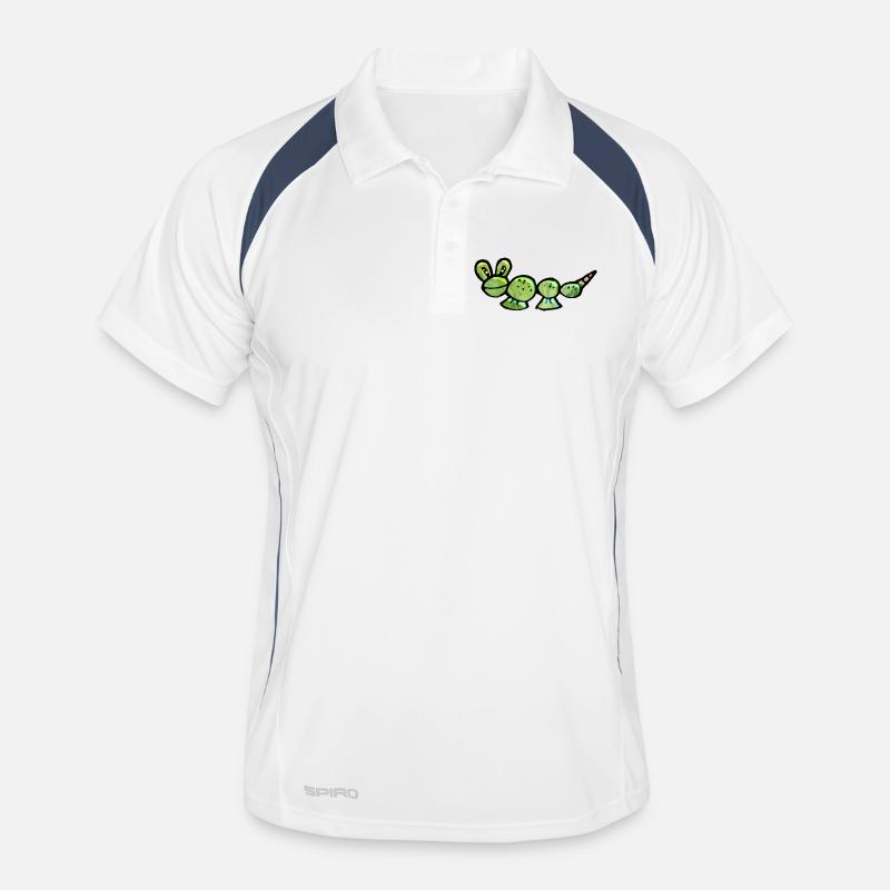 Crazy Caterpillar from Mars Men's Polo breathable