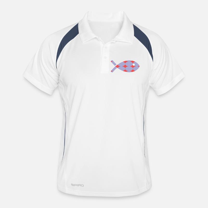 FISH Men's Polo breathable