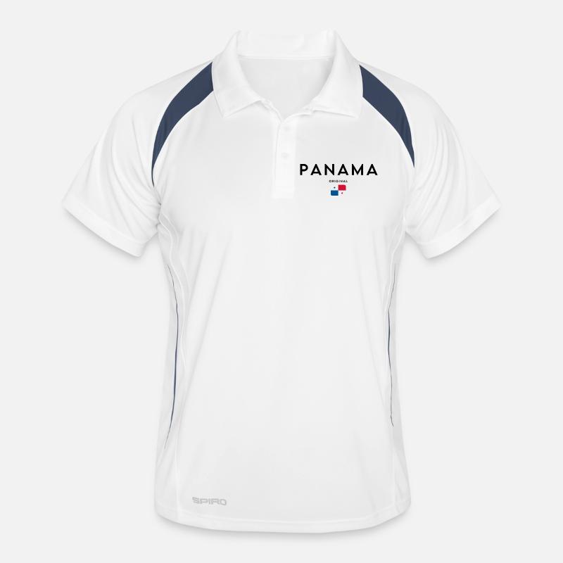 Fierté panaméenne, design minimaliste et élégant Polo respirant Homme