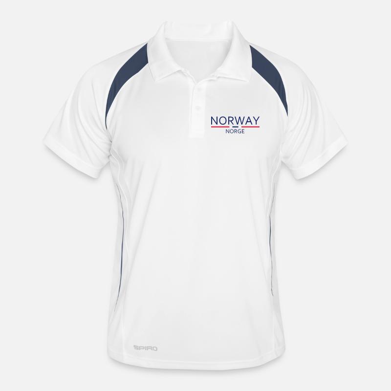 Norway - Norge - Norway - Flag - Scandinavia Men's Polo breathable