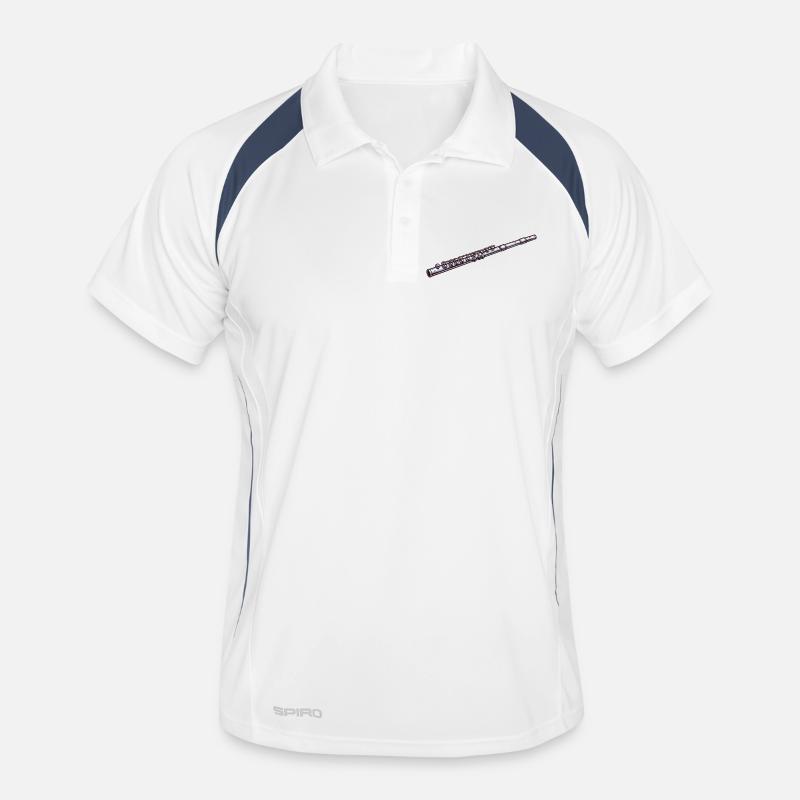 Illustration de la flûte de ligne Polo respirant Homme