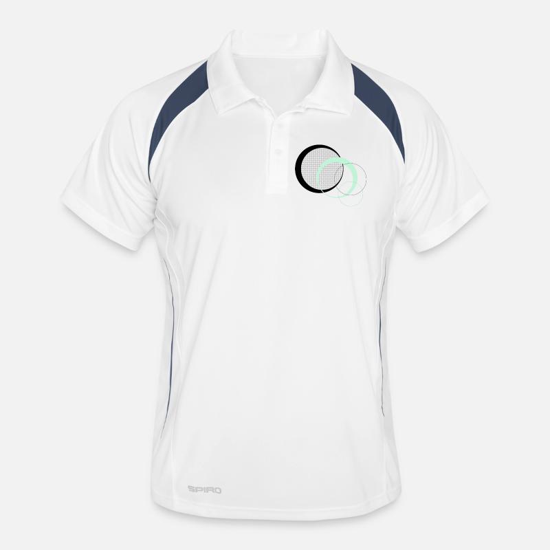 Cosmic Circles Men's Polo breathable