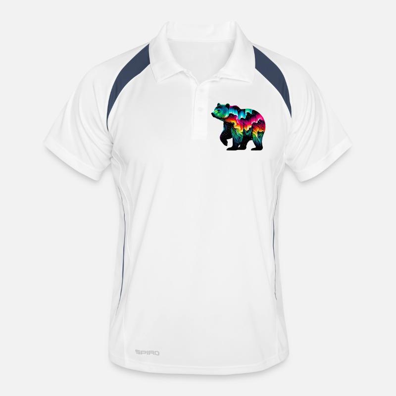 Bär Männer Polo atmungsaktiv