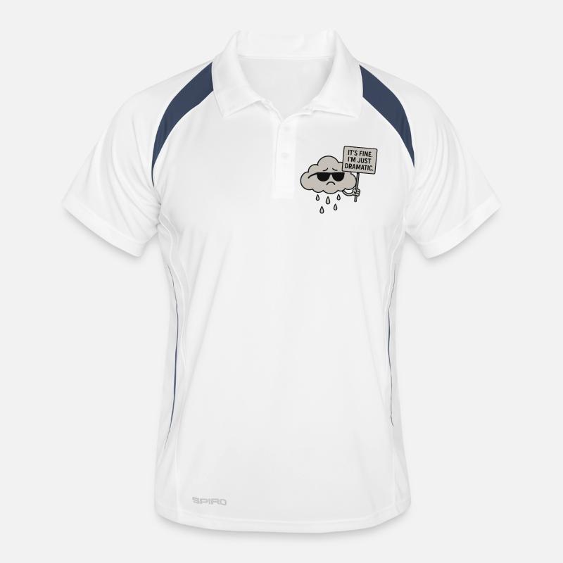 Drama Cloud Men's Polo breathable