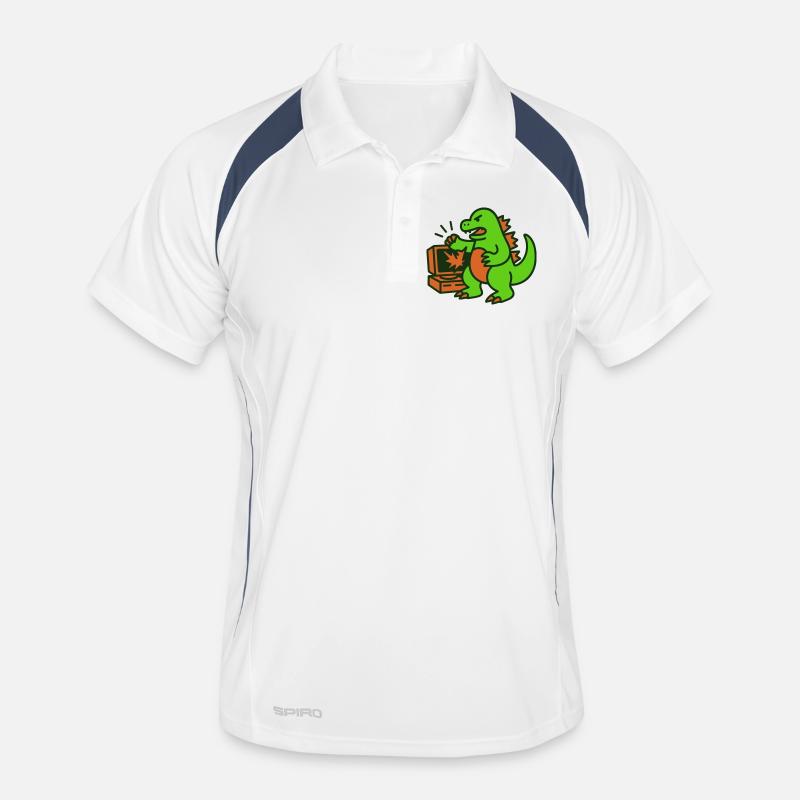 Dragon vs Computer Men's Polo breathable