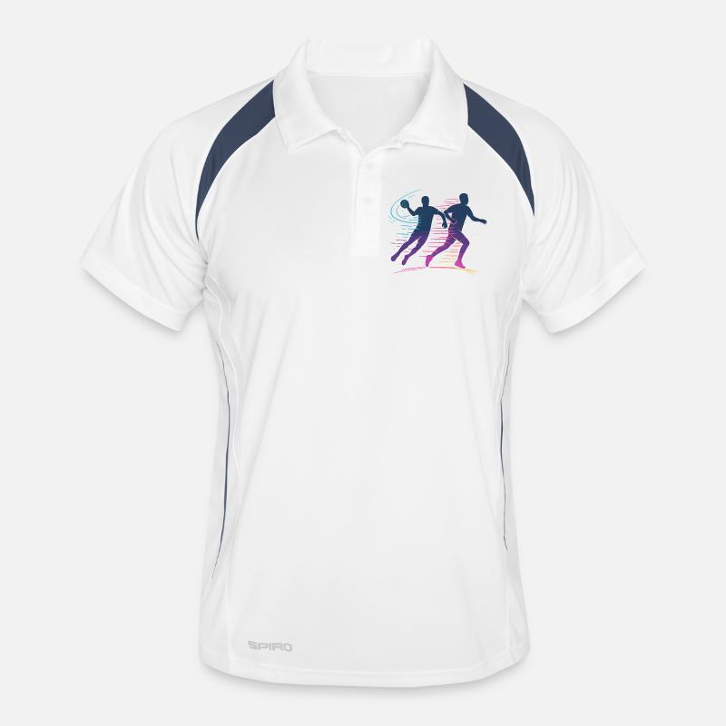 Handball Neon Player, Fast Attack, Team Men's Polo breathable
