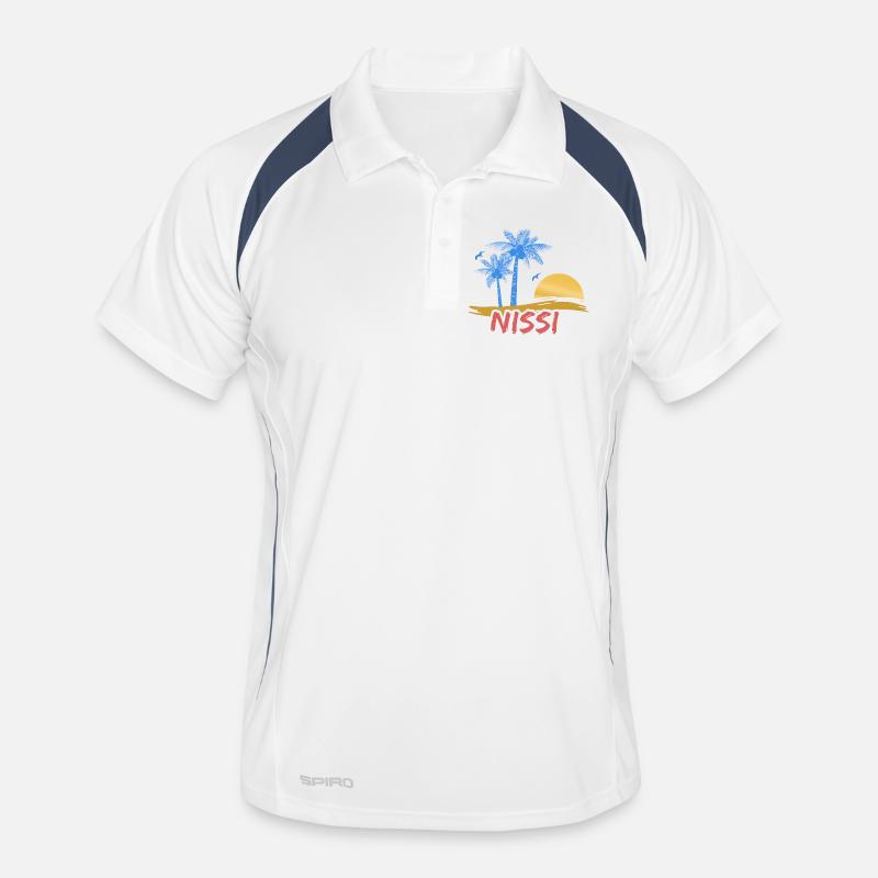 Vacances à Nissi Polo respirant Homme