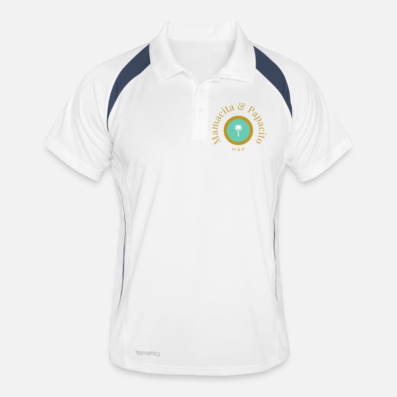 Logo du Palmier Tropical M&P Polo respirant Homme
