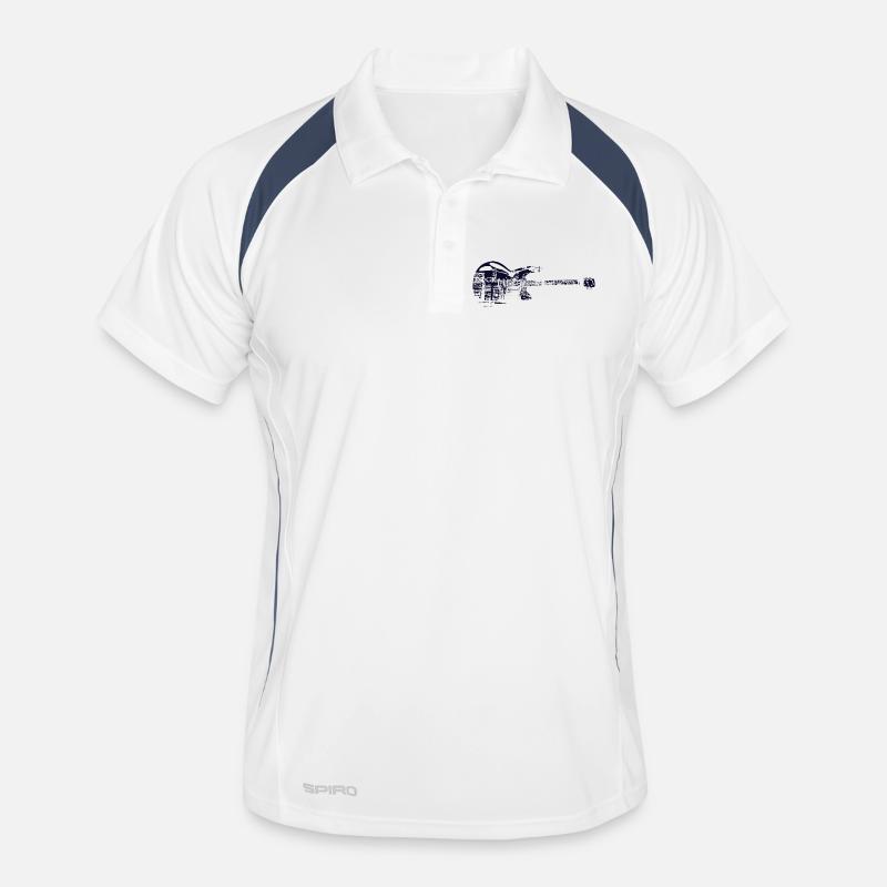 Tee shirt rock Polo respirant Homme