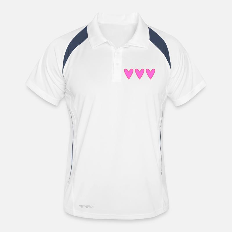 MAMA. MUTTERTAG. SCHÖNEN MUTTERTAG. ICH LIEBE DICH Männer Polo atmungsaktiv