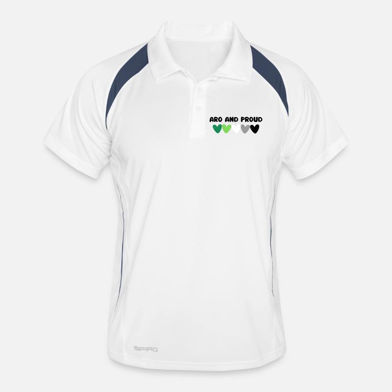 Aromantic and proud Men's Polo breathable