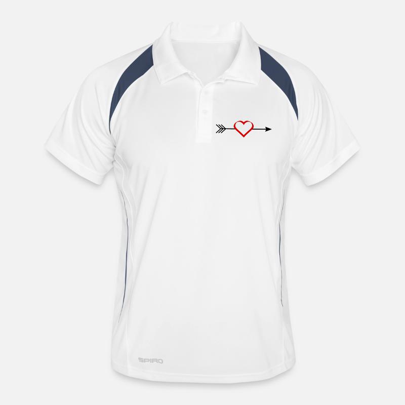 Cadeau Saint-Valentin Saint-Valentin Polo respirant Homme