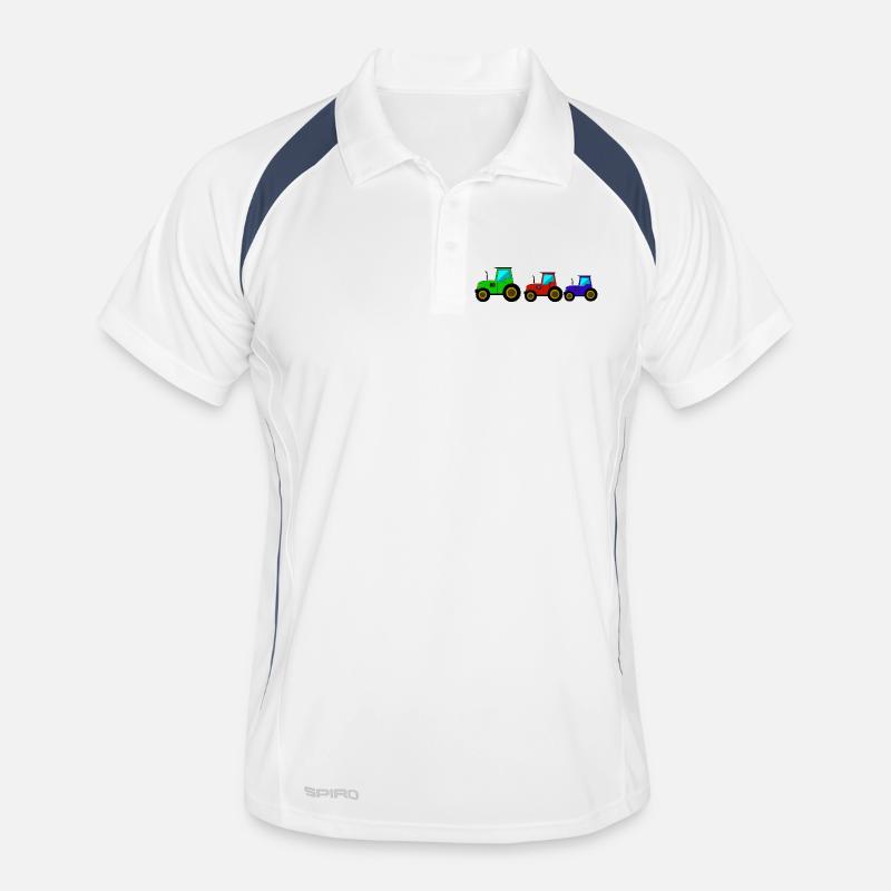 Traktor Trecker Traktor Männer Polo atmungsaktiv