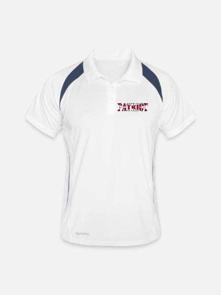 Northern Ireland Patriot - Men's Polo breathable - white/navy - Front