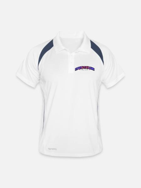 East Germany Ultras Ossis East East Germans - Men's Polo breathable - white/navy - Front