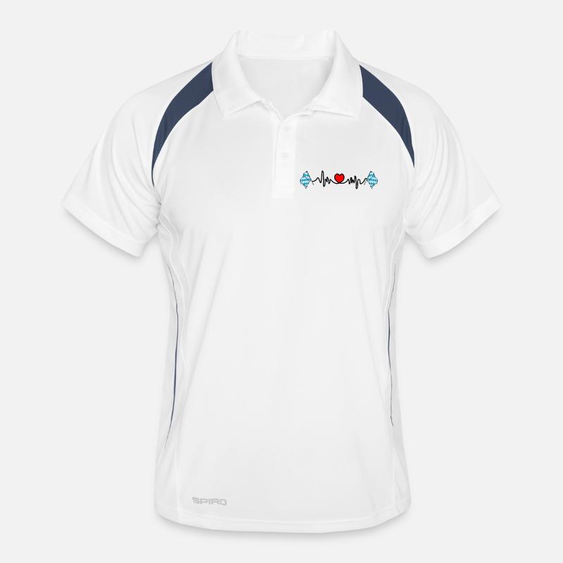 Herzfrequenz-Cardio für Bayern Männer Polo atmungsaktiv