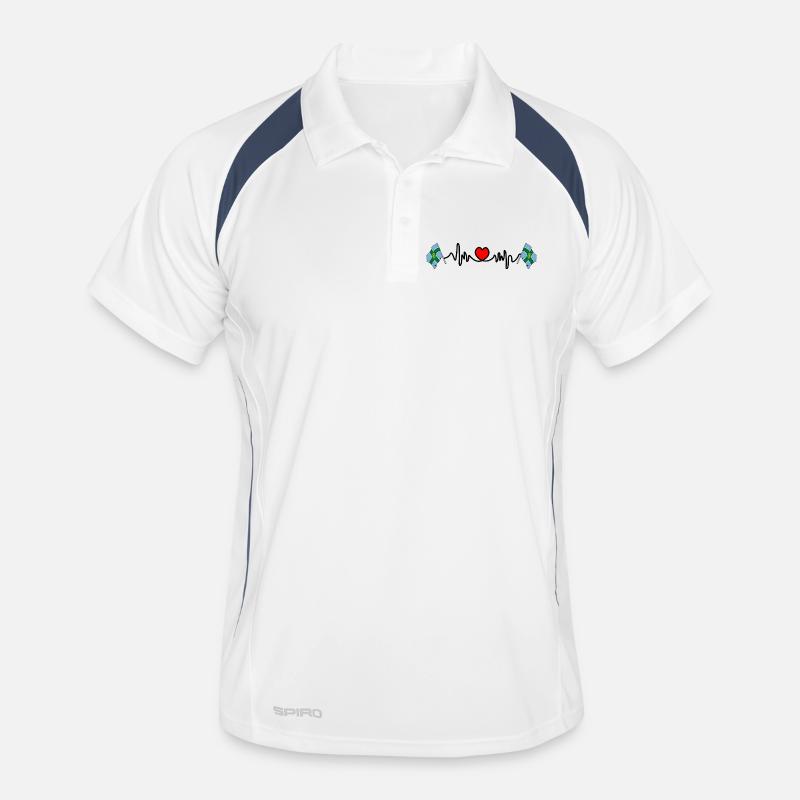 Derbyshire Heartbeat Men's Polo breathable