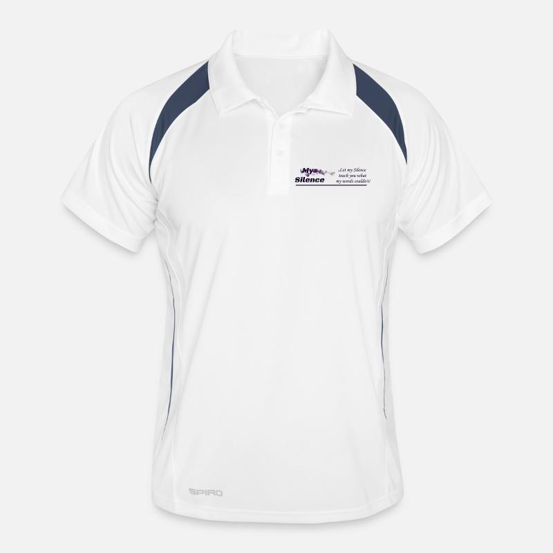 My Silence, design vestimentaire Polo respirant Homme