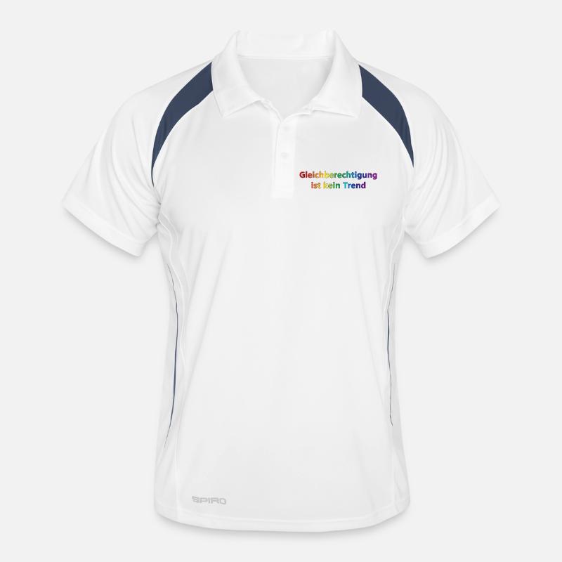 Equality is not a trend rainbow Men's Polo breathable