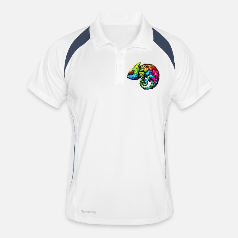 Chamäleon Männer Polo atmungsaktiv