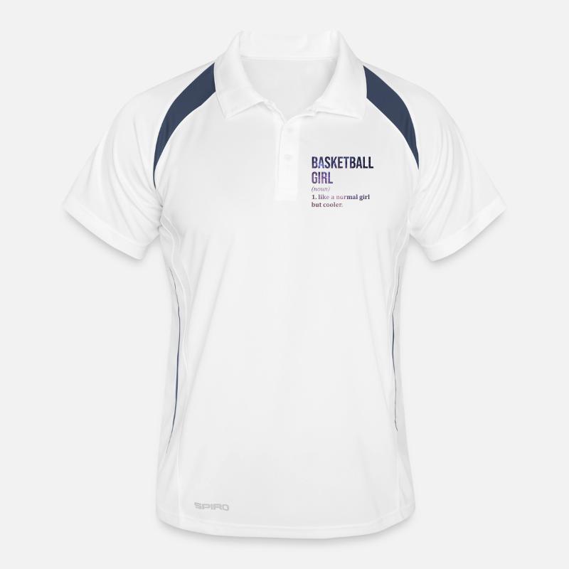 basket-ball Polo respirant Homme