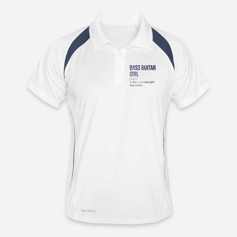 guitare basse Polo respirant Homme