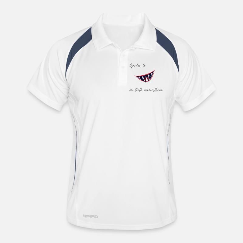 Garder le Smile Polo respirant Homme