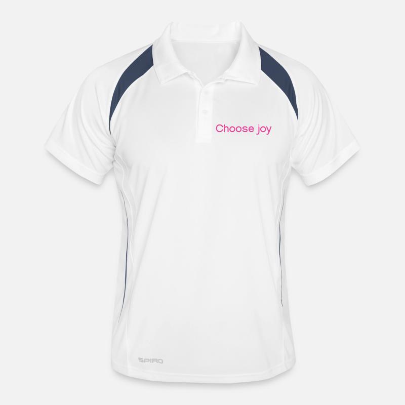 Wählen Sie joy Pink Männer Polo atmungsaktiv