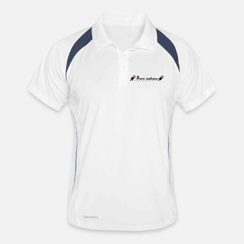 MAÎTRESSE. MAITRE. MERCI. MERCI MAÎTRESSE. MAITRES Polo respirant Homme