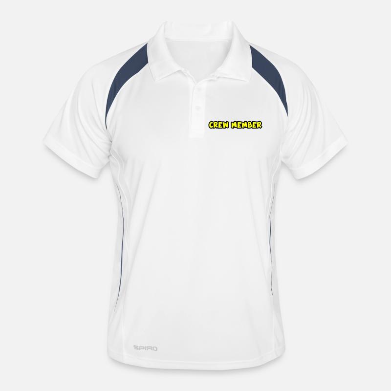 Crew Mitglied Männer Polo atmungsaktiv