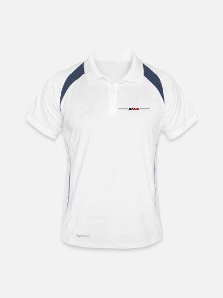 JGA 2026 - Men's Polo breathable - white/navy