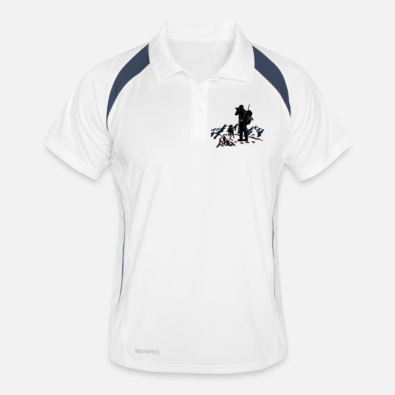 Mountain hunting Men's Polo breathable