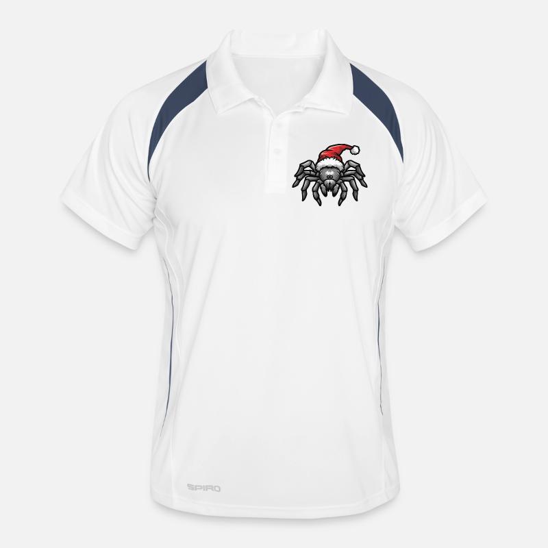 Tarentule Noël Polo respirant Homme