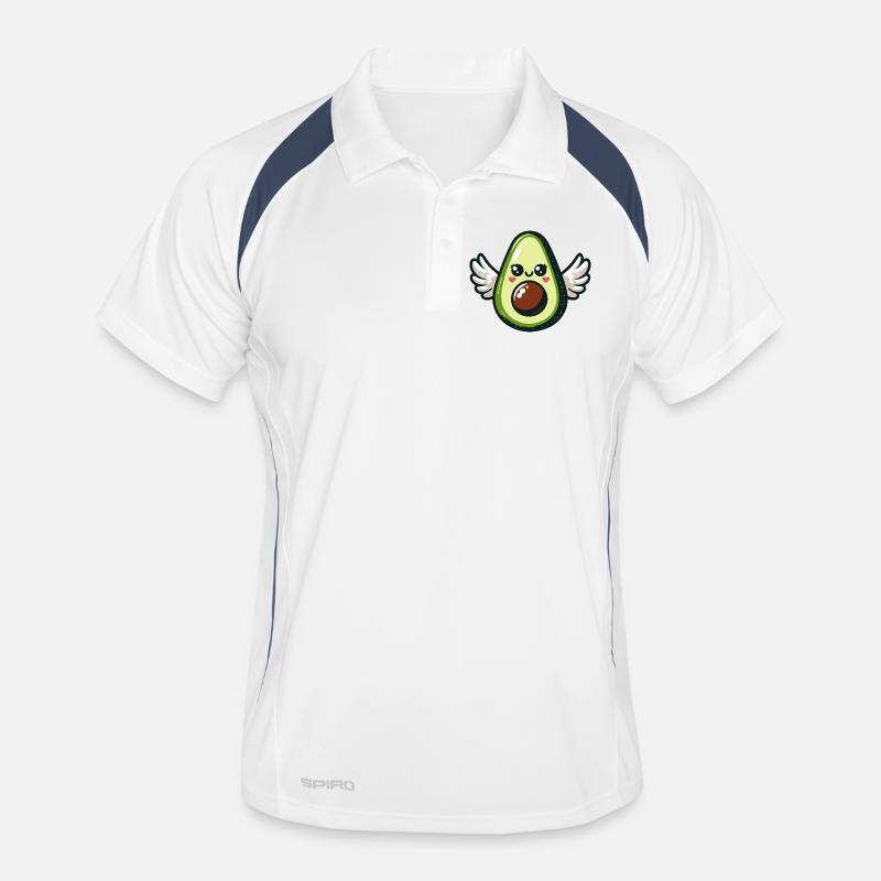Avocat ailé kawaii Polo respirant Homme