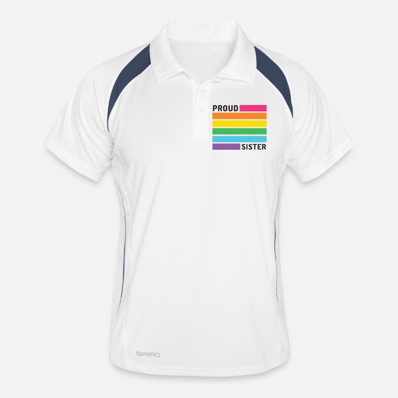 Pride Month LGBT - Stolze Schwester Männer Polo atmungsaktiv