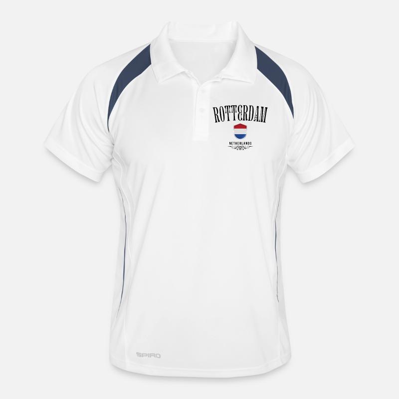 Souvenir Rotterdam, elegantes Design Rotterdam Männer Polo atmungsaktiv