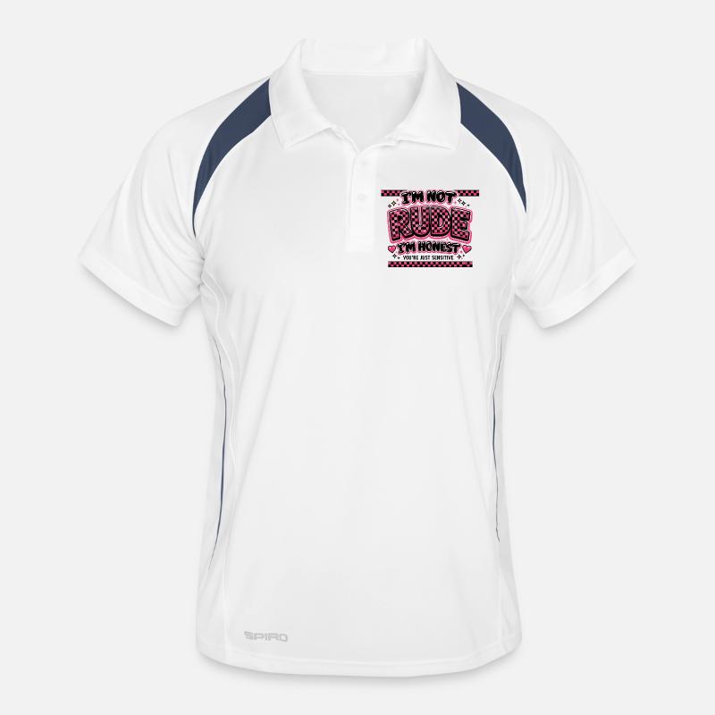I'll Be Honest, You're Sensitive Gift Men's Polo breathable