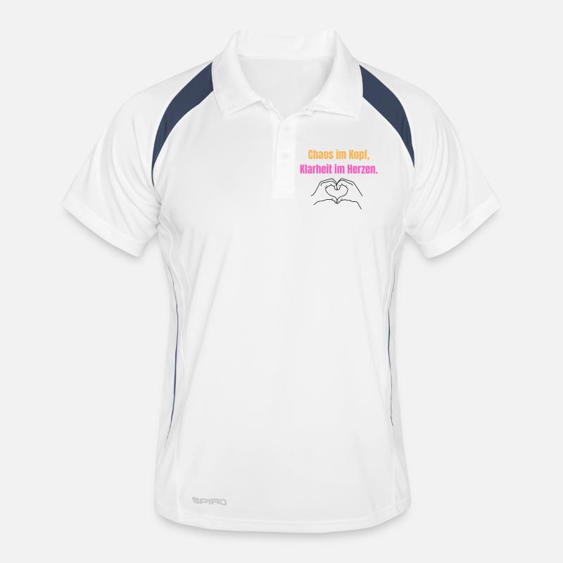 Chaos Statement ADHD and Autism Men's Polo breathable