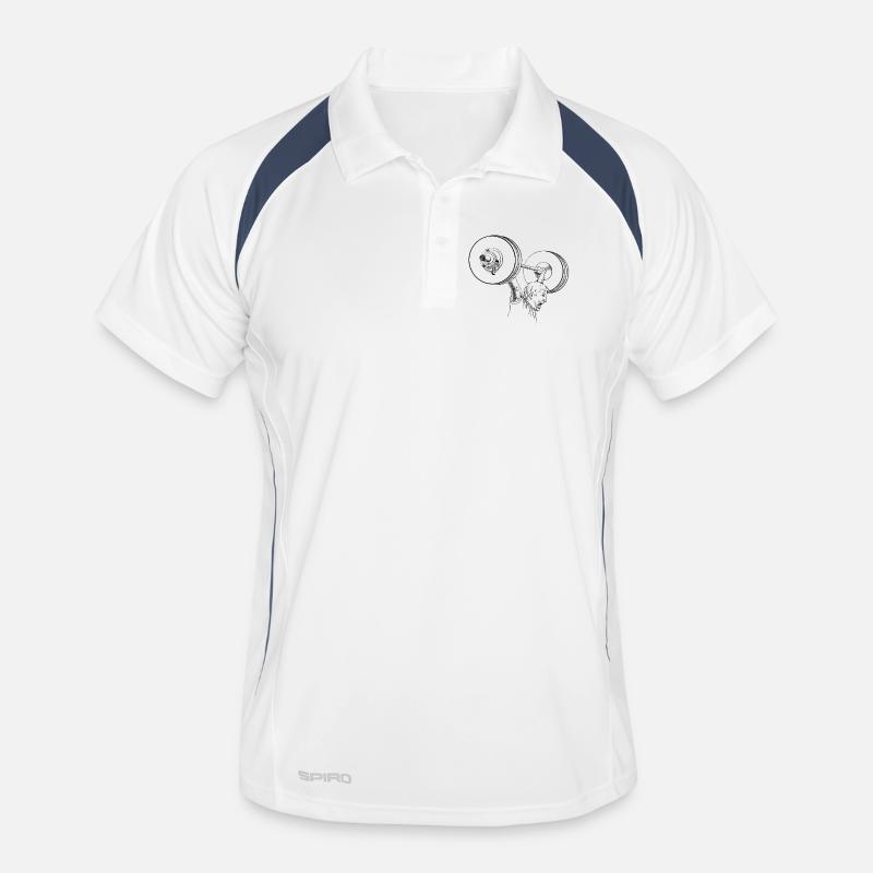 Weightlifting Polo respirant Homme