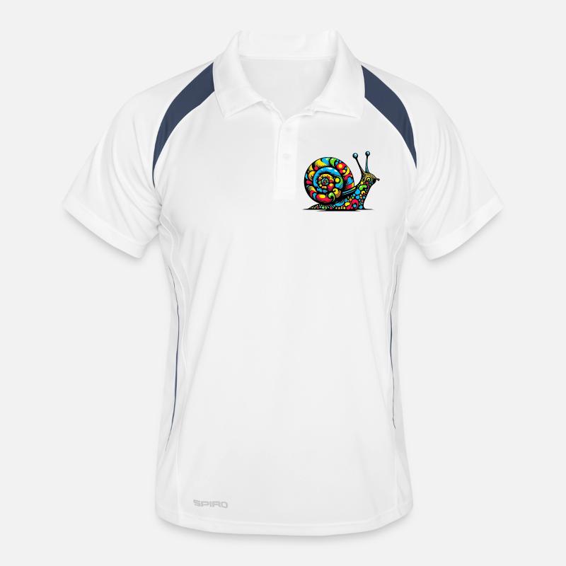 Escargot Polo respirant Homme