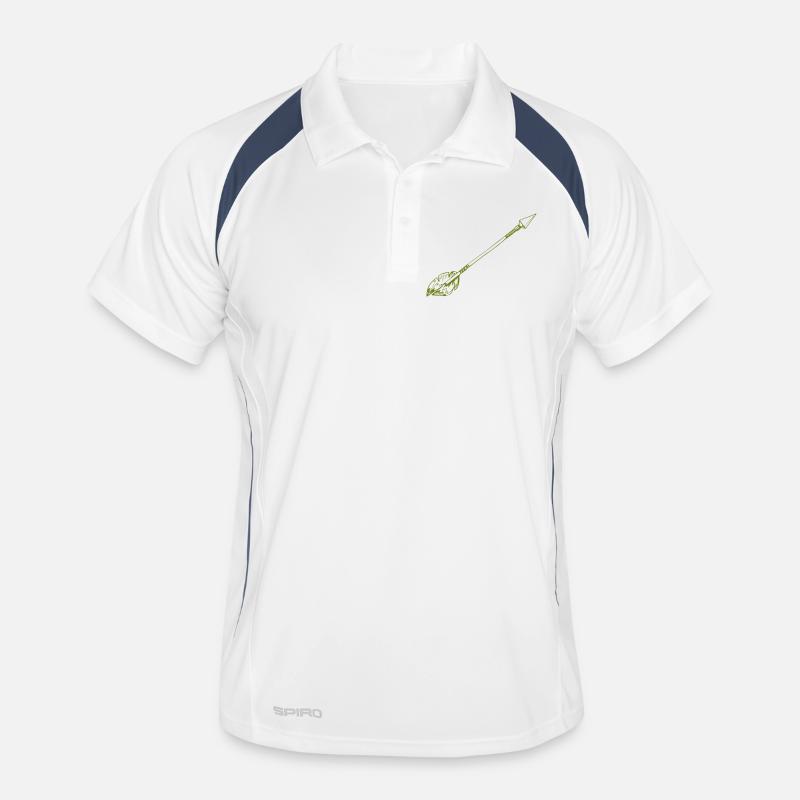 Arrow with Feather Men's Polo breathable