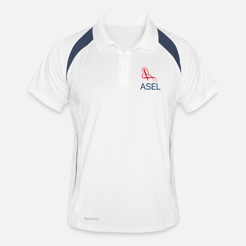 Basel T-Shirt Basel Pullover - Men's Polo breathable - white/navy