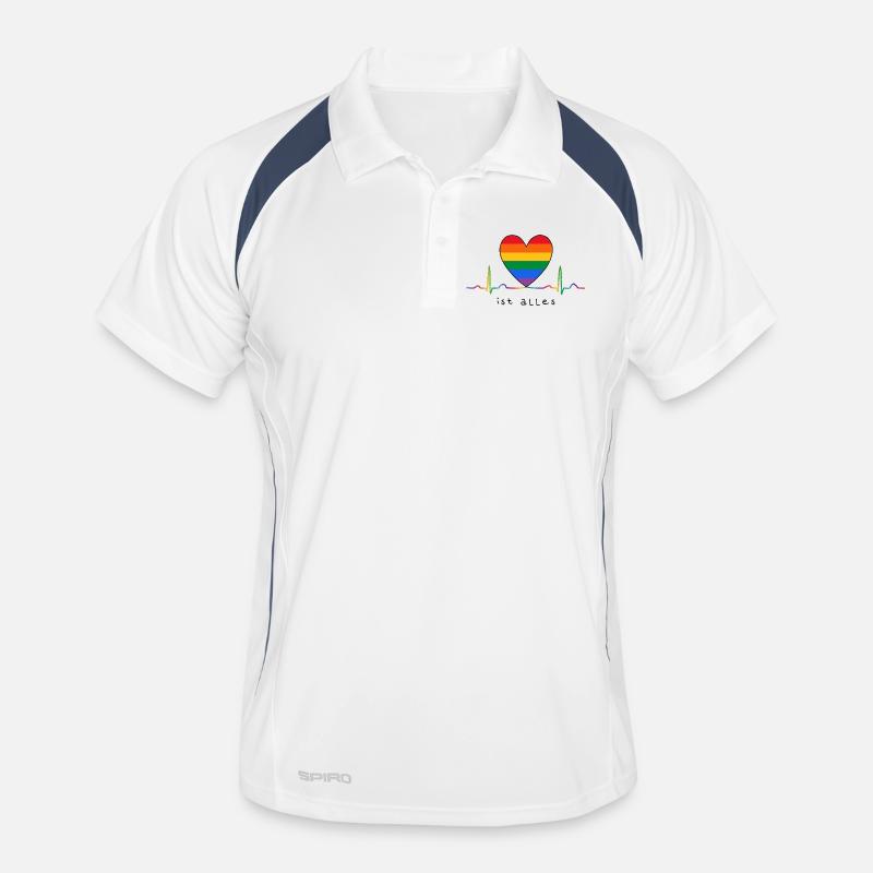 L’amour est tout Polo respirant Homme